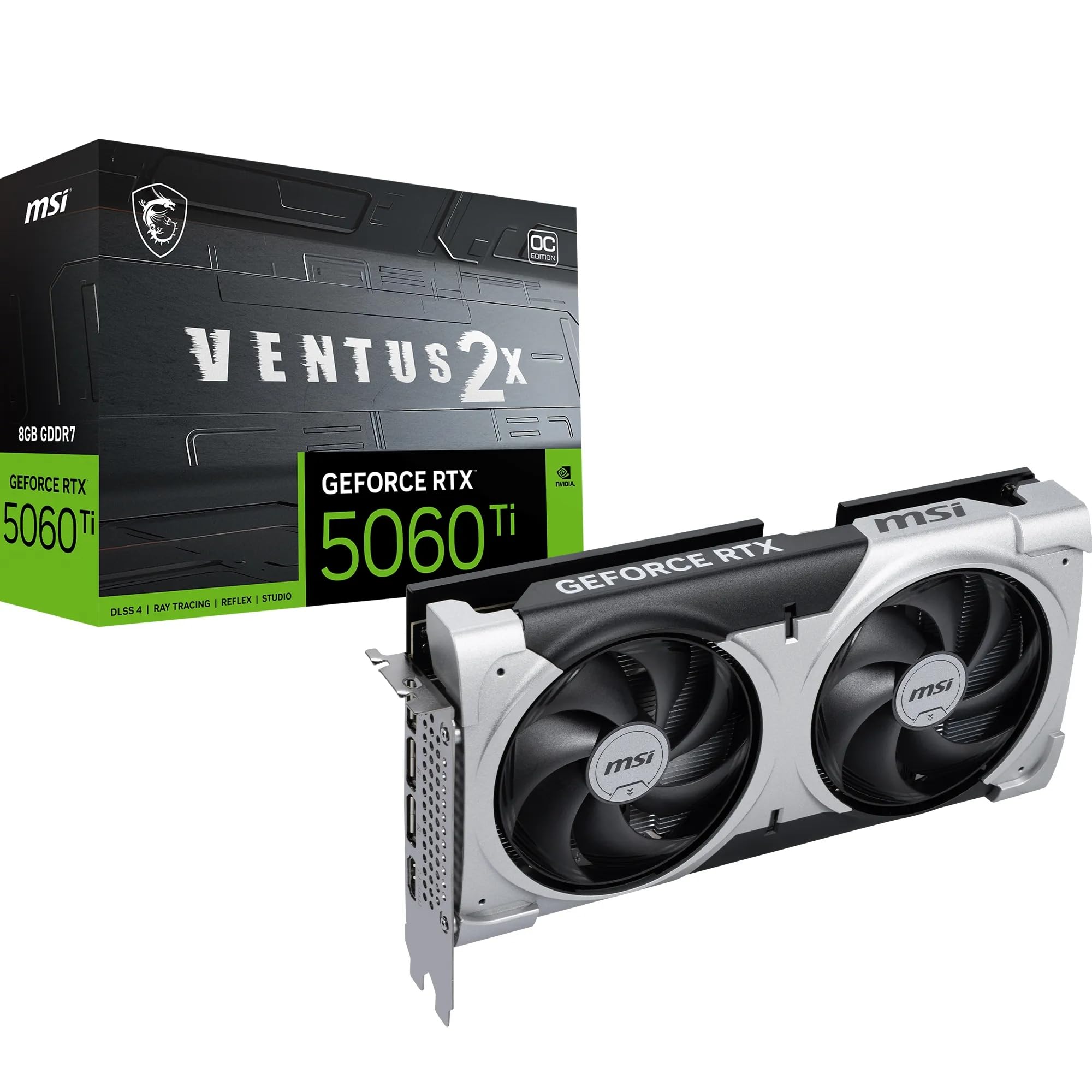 グラフィックボード・グラボ・ビデオカード MSIGeForceRTX5060Ti VENTUS2XOC WHITEPLUS Amazon | MSI GeForce RTX 5060 Ti 16G VENTUS 2X OC WHITE PLUS